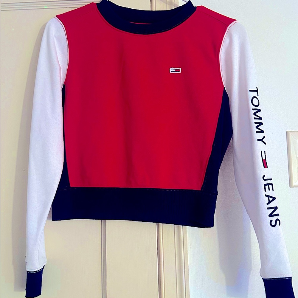 Women’s XXS Tommy Hilfiger Colorblock Sweatshirt
